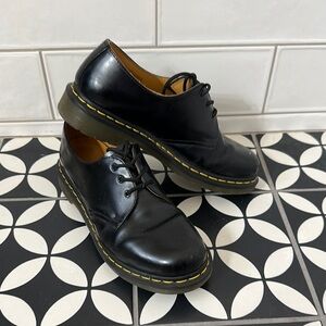 Dr. Martens Black Leather Shoes